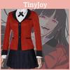 Stunning Kakegurui Jabami Yumeko School Uniform Dress Cosplay Costume For Parties