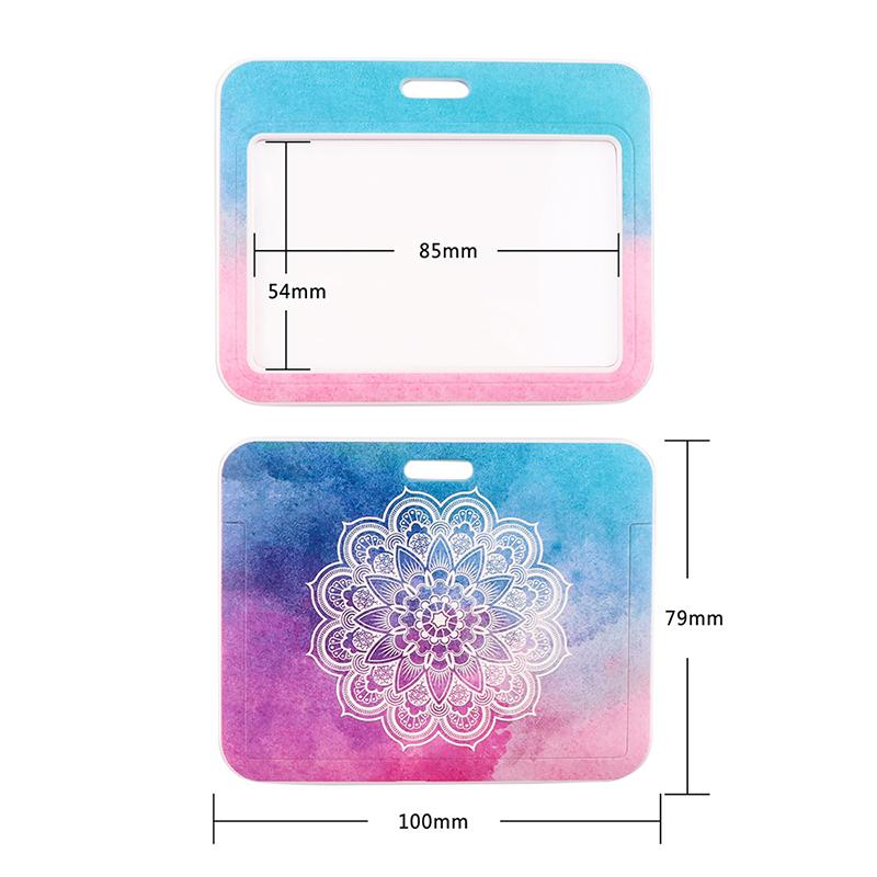 Yoga Sakura Credential Holder Little daisy Lanyard for Key Cute Neck Strap Card ID Badge Holder Key Chain Accessories Wholesale