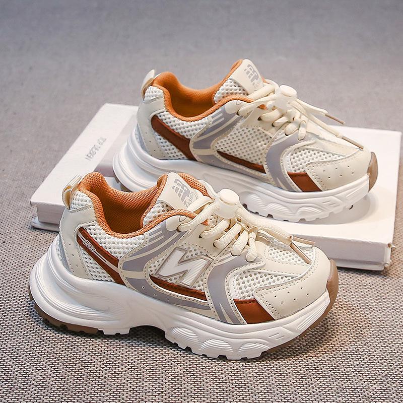 Kids' Fashion Sneakers 2026: Breathable Mesh Casual Sports Shoes for Boys & Girls - New Spring/Autumn Collection