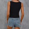 European and American women's clothing Spice Girls strap-on vest women, slim and thin inside and outside, sleeveless top