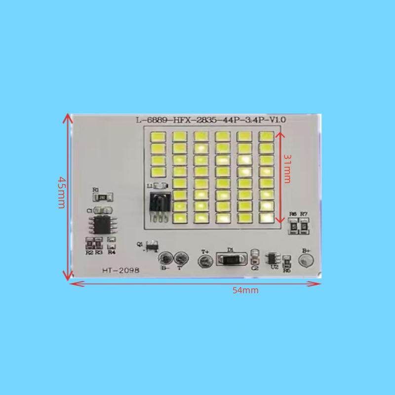 10W-600W Led Outdoor Solar Energy 2835 5730 High Brightness Bead Projection Light Integrated Light Source Light Panel