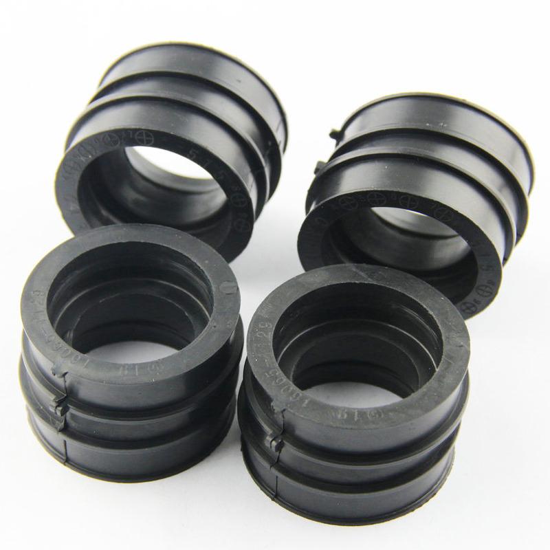 Motorcycle Carburetor Adapter Inlet Intake Pipe Rubber Mat For Kawasaki ZX600 NINJA 600 GPX600R GPZ600R ZX500 GPX500R 16065-1129