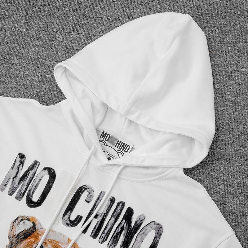 Correct Version Mos+ Fashion Tie-Dye Hoodie: New Loose Casual Cotton Sweatshirt for Autumn and Winter.