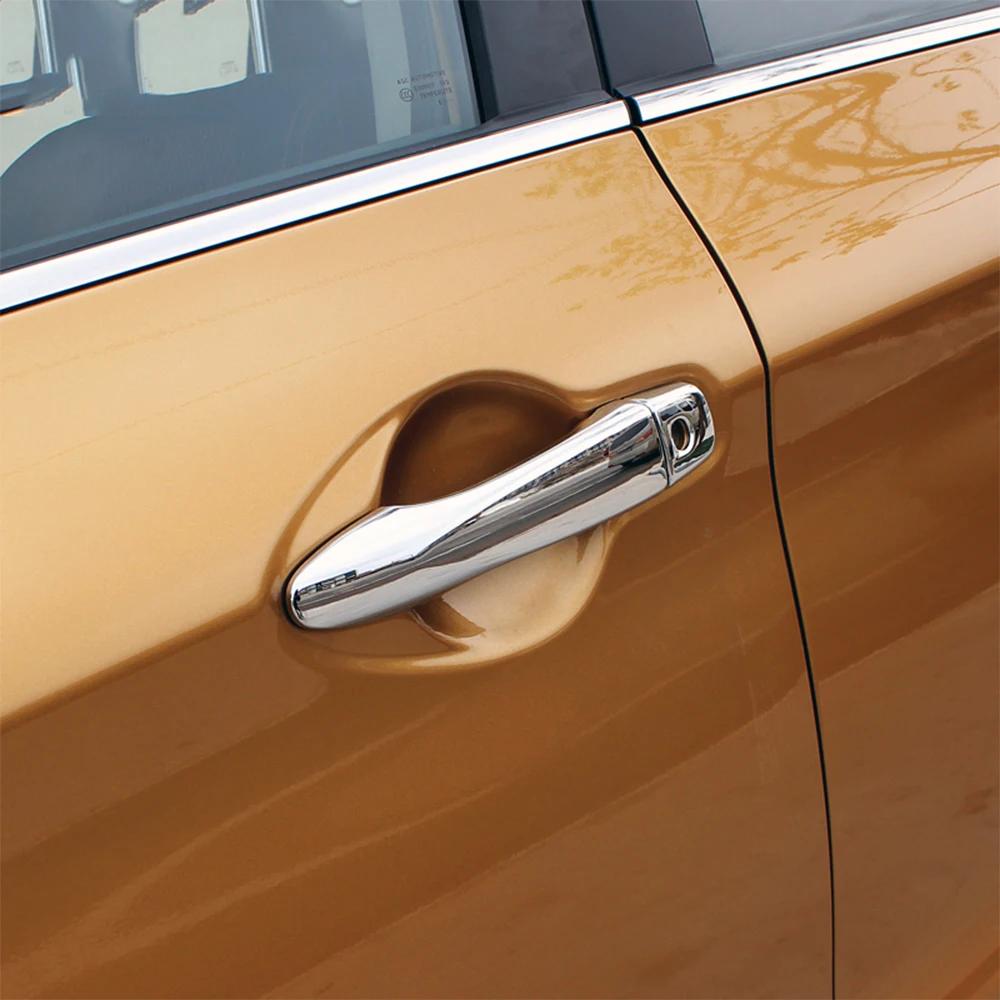 For Nissan Sentra MK7 2013-2019 Car Exterior Modify Chrome Door Handle Cover Decoration Trim Protection Sticker