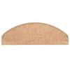 VidaXL Stair Treads 30 Pieces 65 X 21 X 4 Cm Golden Semicircular Large 3365821