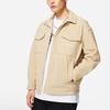 Li-Ning Wade Series Brand Logo Badge Patch Stand Collar Jacket Men Jacket Off-White AJMS065-3