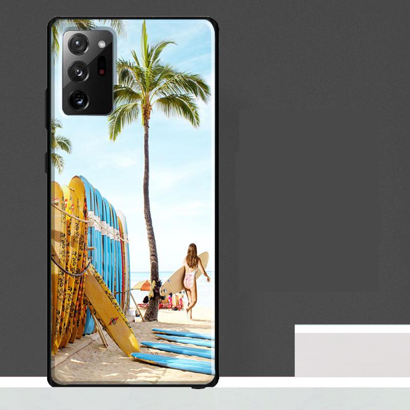 Surf Surfing Wave Case For Samsung Galaxy S25 Ultra S21 S22 S23 S24 Ultra S9 S10 S20 Plus S25 FE Phone Cover