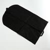 Black Garment Bag with Zipper for Suits and Coats - Customizable Logo, Non-Woven Fabric, In Stock