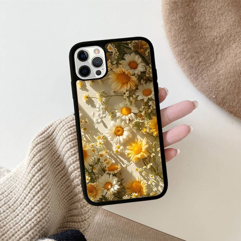 

Abstract Flower Market Phone Case For IPhone 17 16 15 14 13 Plus 12 11 Pro Max PC+TPU Cases Back Cover iPhone 15pro max