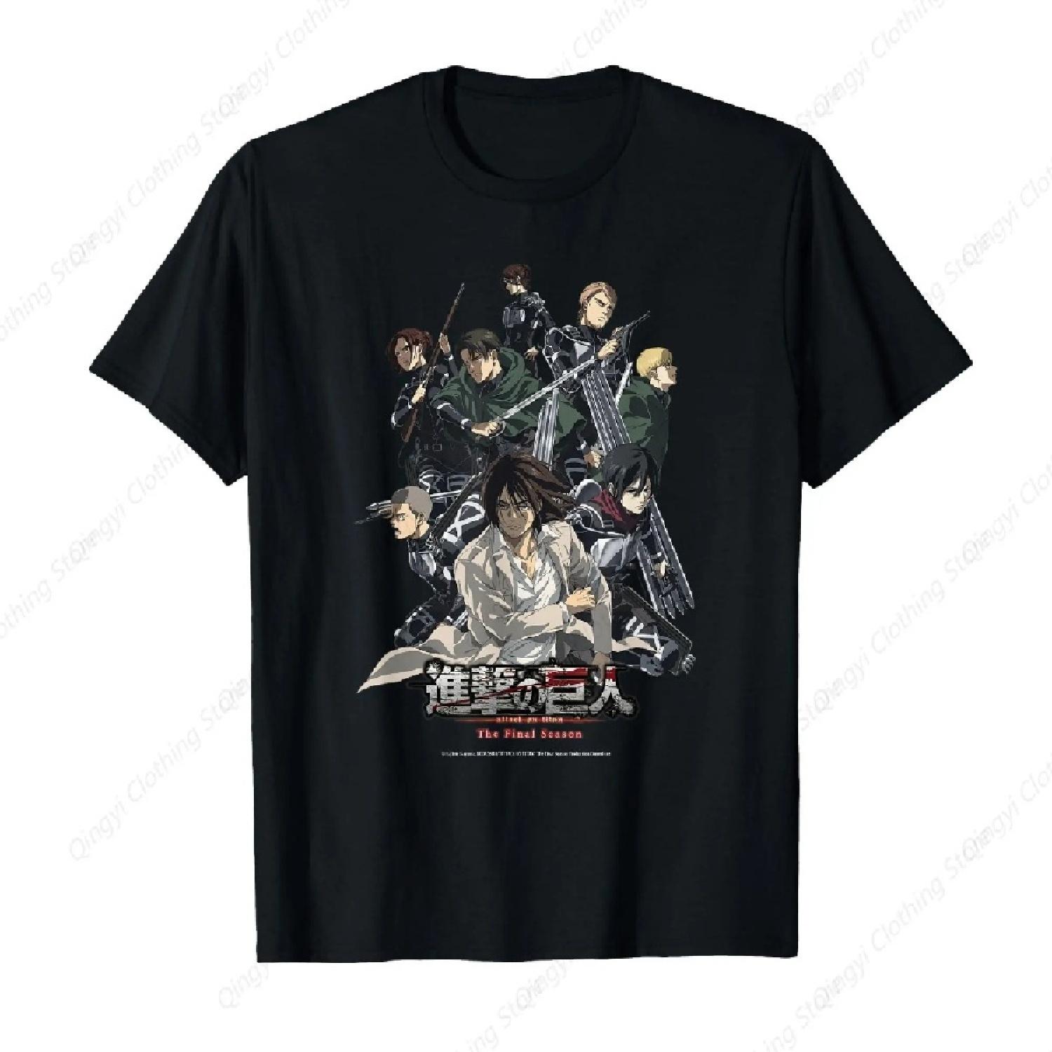 

Атака титанов Финальный сезон - Футболка Фракции XXXXXL чёрный
