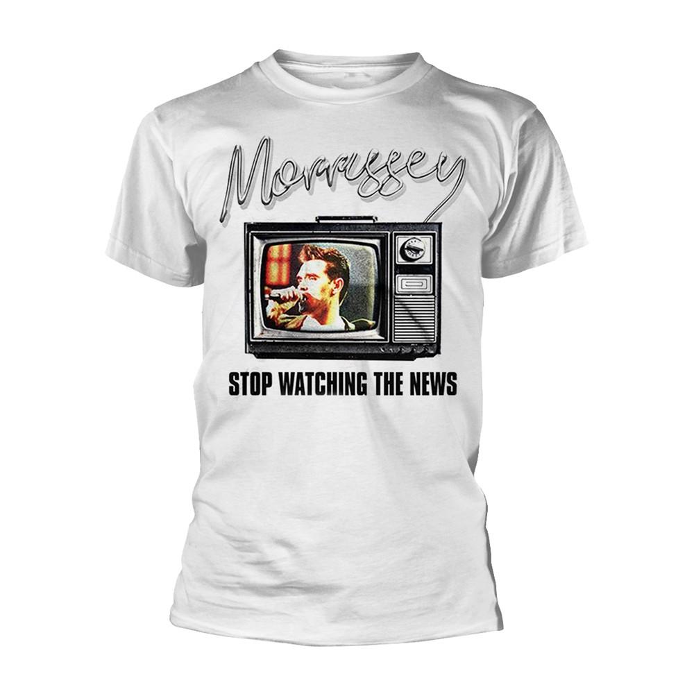 Morrissey  Stop Watching The News  T shirt - NEW Unisex T-Shirt L