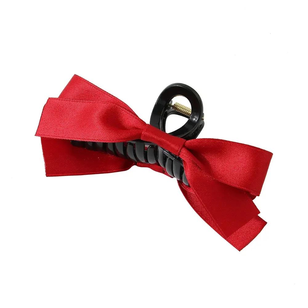 Fashion Bow Hair Claw Clips for Women Elegant Ponytail Braid Hair Clips Sweet Hairpins Shark Clip Girls Hair Accessories
