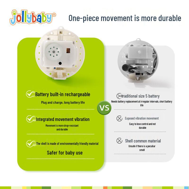 Jollybaby Musical Bouncing Crab Toy