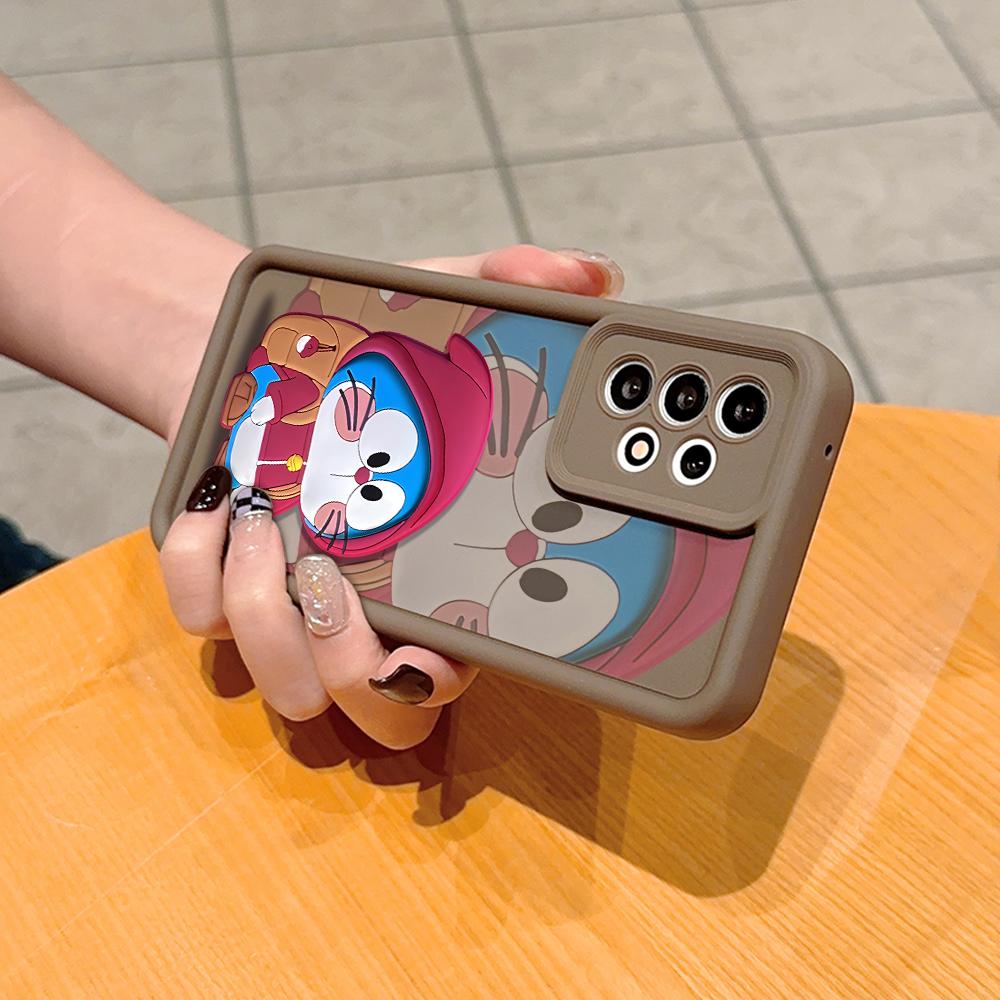 Weiche Silikon-Quadratleitern-Cartoon-Muster Vollständiger Kameraschutz Stoßfeste Hülle für OPPO Reno Realme OnePlus