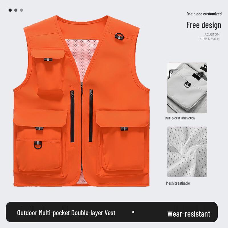 Professional Multi-Pocket Work & Photographer Vest