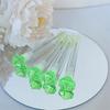 20 pcs Big Diamond Lash Brush Disposable Eyelash Brush Spoolie Mascara Wand In Tube