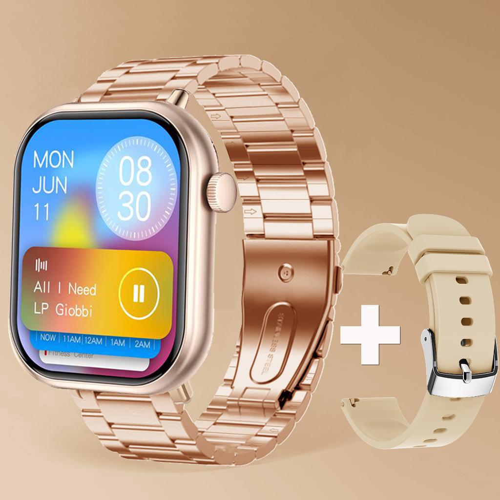 Smart Watch For Men Women Gift Full Touch Screen Sports Fitness Watches Bluetooth Calls Digital Smartwatch