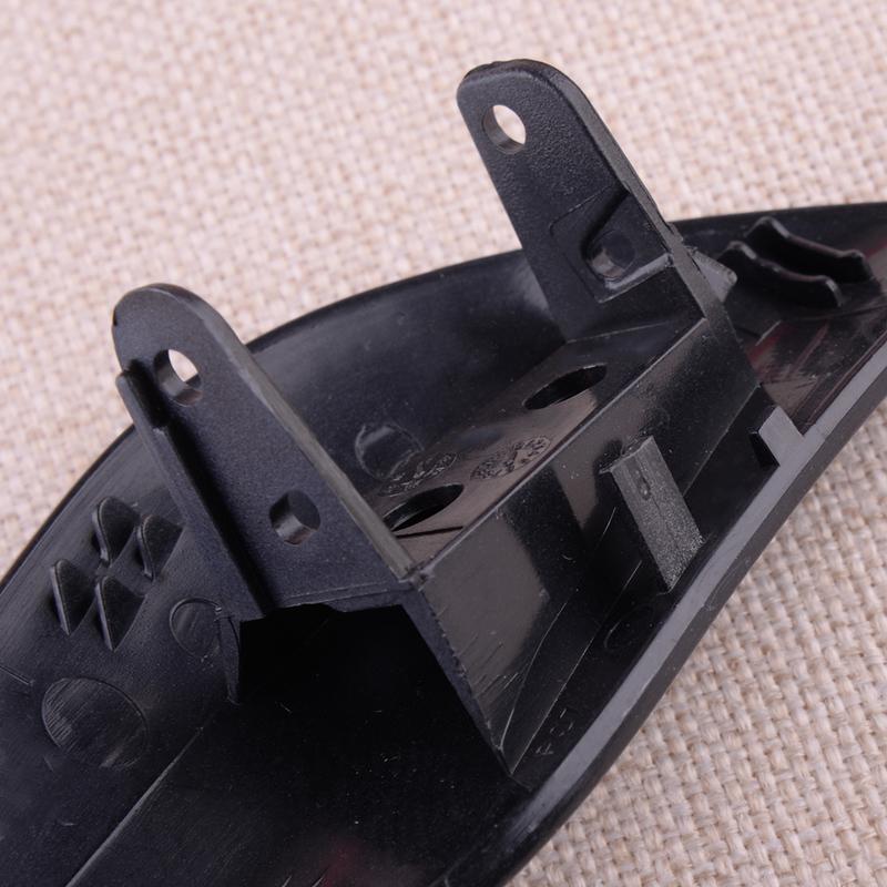 CITALL  Front Left Headlight Washer Nozzle Cover Cap Fit For Porsche Cayenne Turbo GTS 2008 2009 2010 Unpainted
