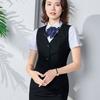 OL Fashion Business Vest V Neck Formal Office Ladies Vest Elegant Work Wear Uniforms  Daily