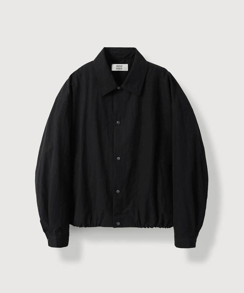 Mood Inside Crispy Nylon Collar Jacket_4 Colors