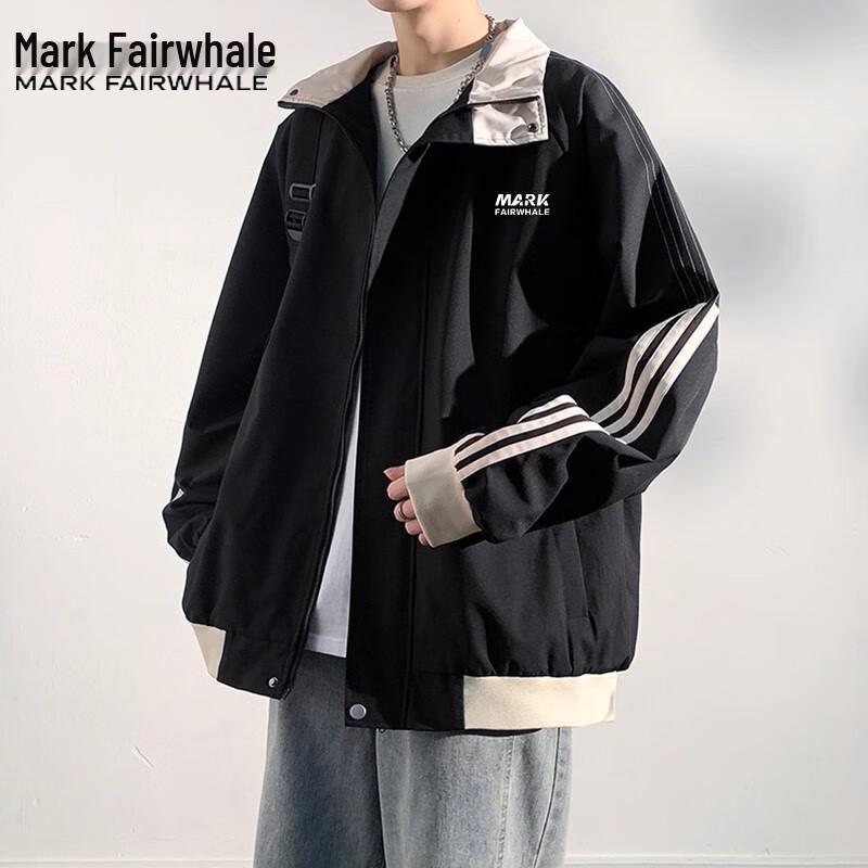 

Mark Fairwhale Men s Stand Collar Utility Jacket XL