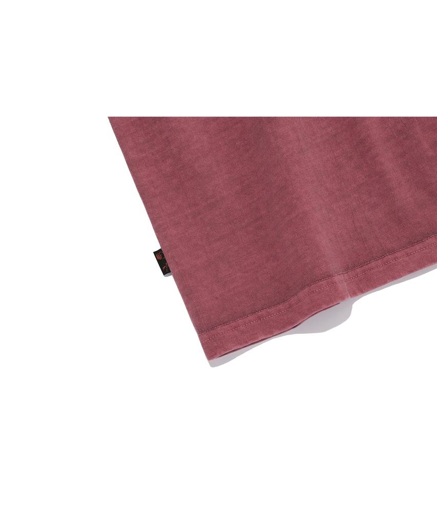 IFYOUWANT Distorted Pigment Tee Dusty Pink
