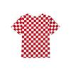 Vans T Shirts Men's Red Crew Neck Moderate Straight Fit VN0A54IDY0W