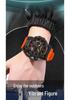 Sanda Dual Display Waterproof Sports Watch: Trendy & Unique Design