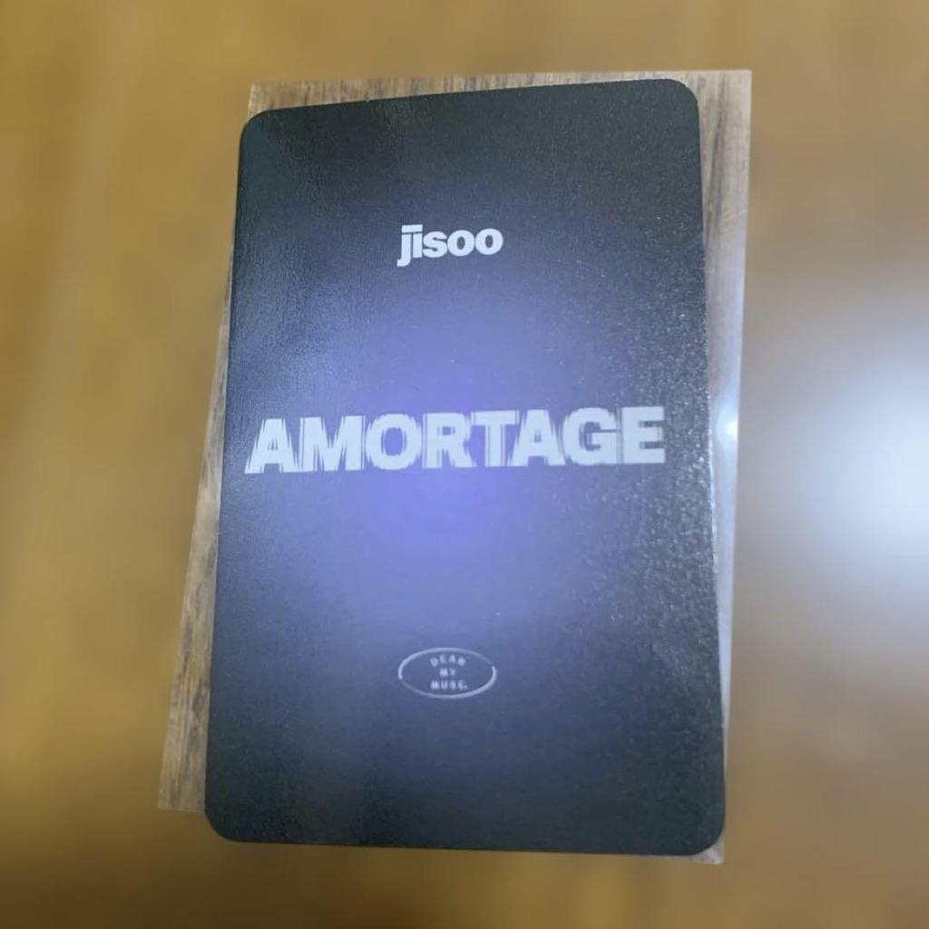 [USED] JISOO AMORTAGE DMM Bonus Trading Card