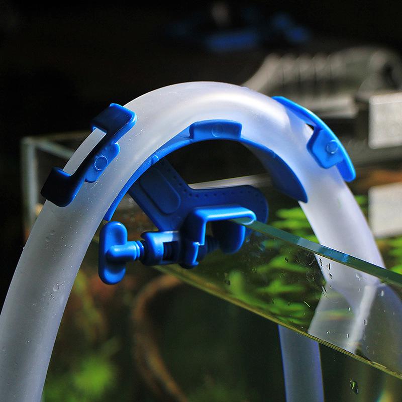 Aquarium Water Change Pipe Clip for Fish or Turtle Tanks