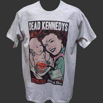 DEAD KENNEDYS PUNK ROCK HARDCORE METAL TRIČKO šedé unisex S-3XL
