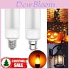 Becuri LED Captivante cu Efect de Flacără Simulare Foc Natural E27 Lampă Decorativă