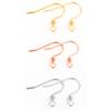20-50 Stück Rosegold Farbe Edelstahl Ohrhaken Ohrringverschlüsse Schmuckzubehör DIY Ohrringdrähte Für Schmuckherstellung Zubehör