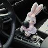 Charming Car Ornaments: Plush Passenger Seat Toys & Decorations for Women, Perfect for Tesla.