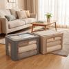 Large Capacity Clothing Sorting Box Clear Window Clothes Blanket Organizer  Wardrobe Storage