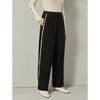 ELLE Women's High-Waisted Wide-Leg Casual Pants