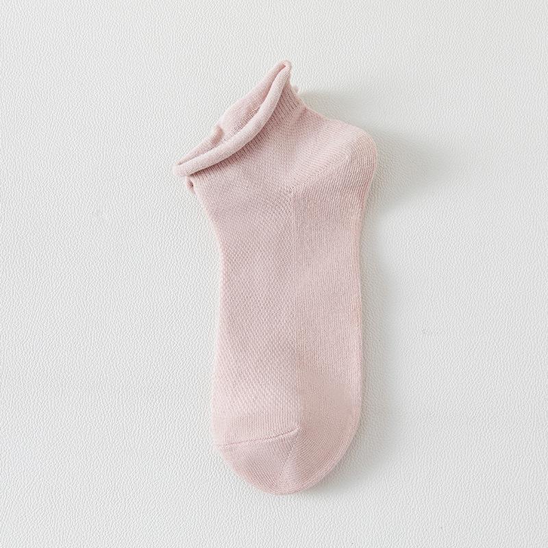 

Тонкие сетчатые носки до середины икры для беременных - Весенне-летние хлопковые носки свободного кроя для послеродового периода One Size