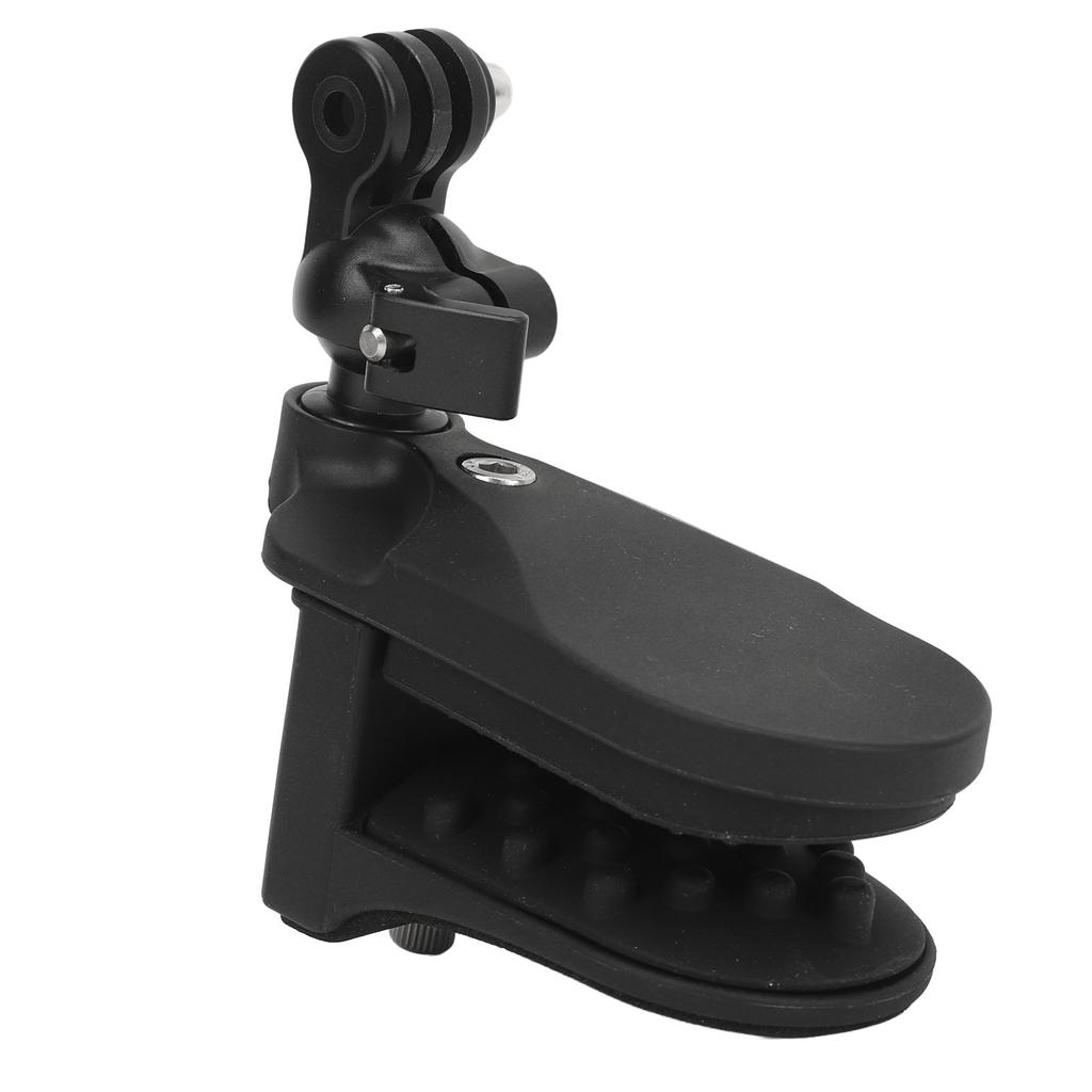 Suporte de Fixação de Queixo para Capacete de Motocicleta 360 Graus Rotativo Mordida Firme Antiderrapante Ajustável 5KG Universal Queixo de Capacete