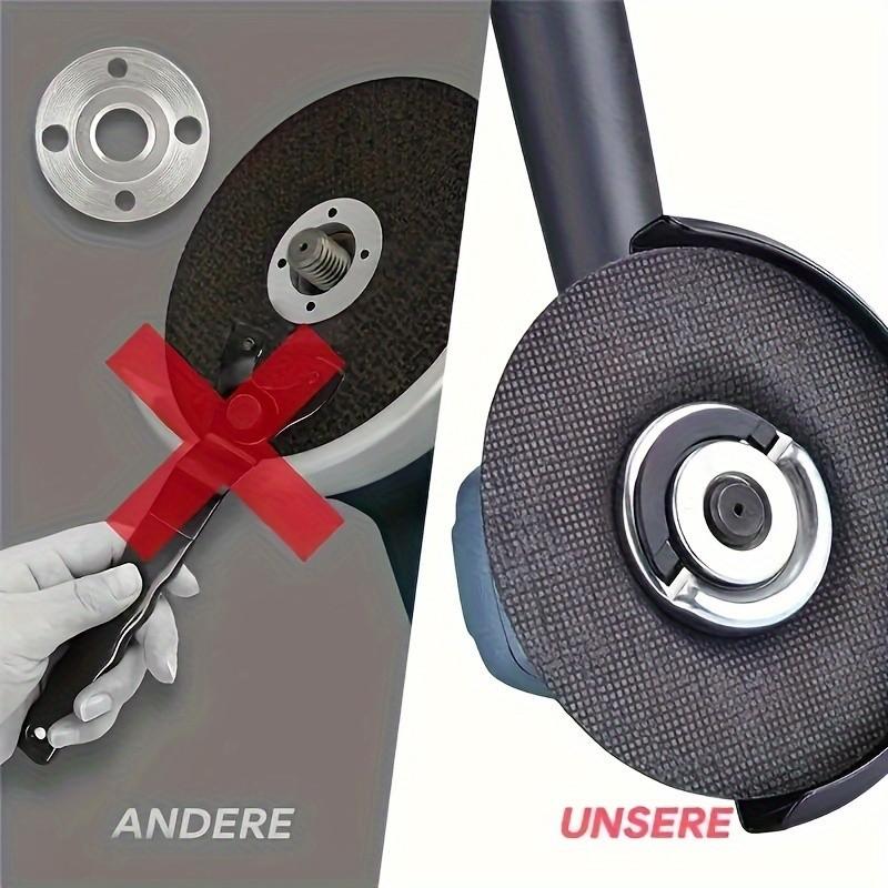 M14 Angle Grinder Locking Nut - Self-Locking Plate, Quick Clamping, Replacement Part