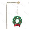 Christmas Pendant MOC Building Blocks Creative Wreath Snowflake Penguin Santa Claus Decorations Model DIY Assembly Toys For Kids
