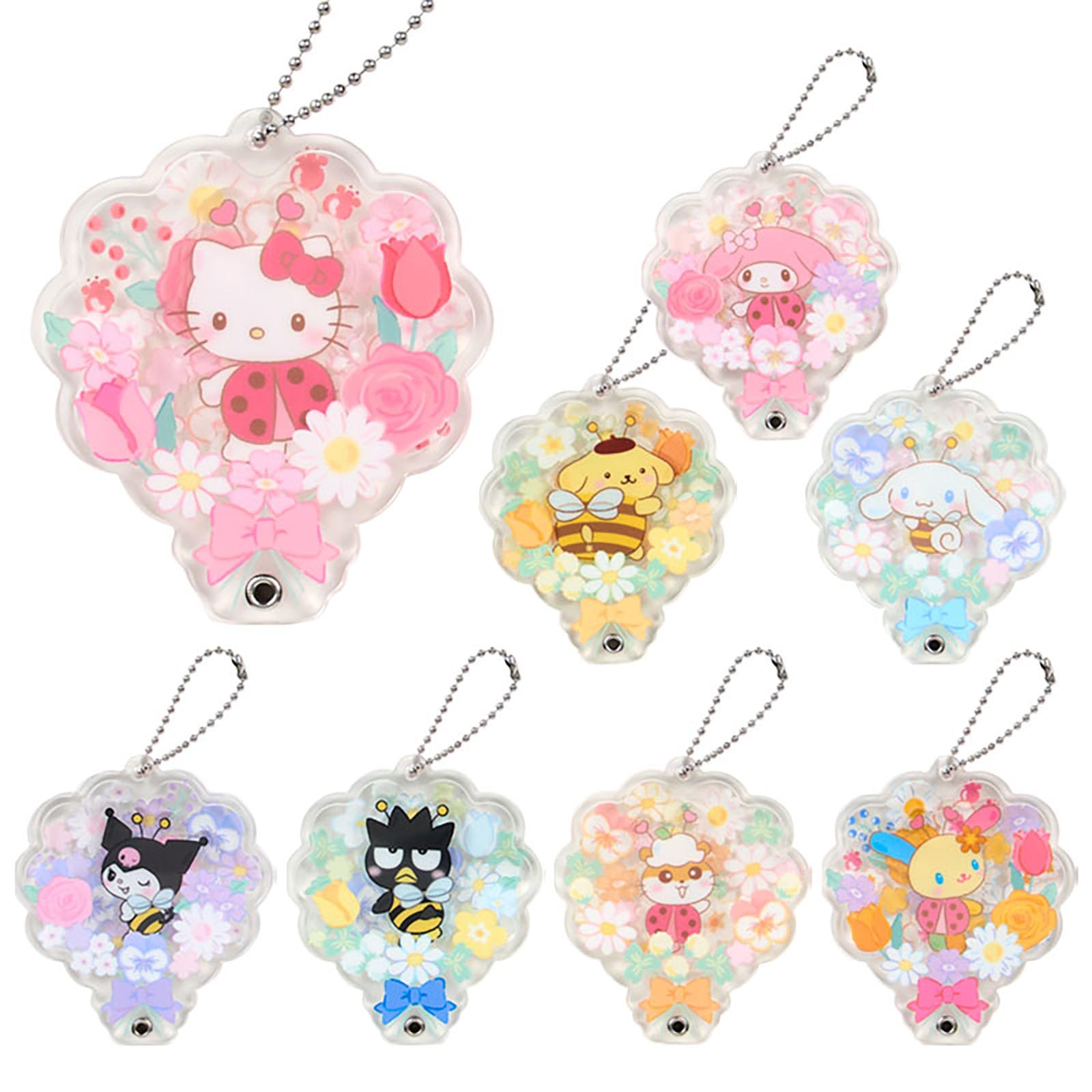 Sanrio Secret Custom Acrylic Charm Flower Sanrio Characters Acrylic Steel 125211