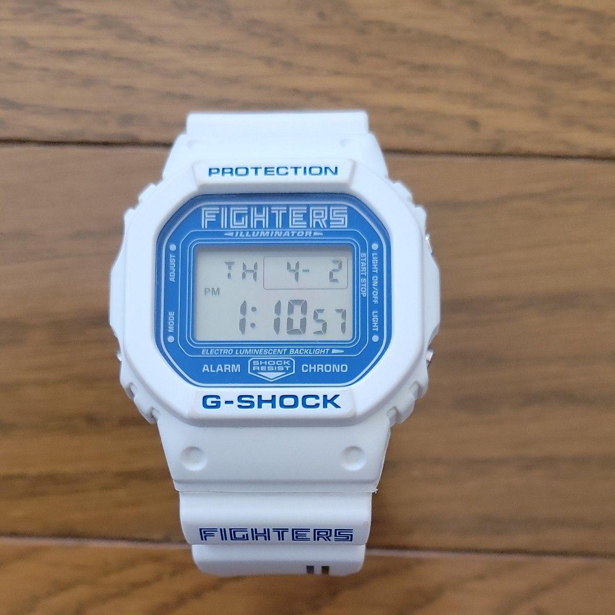 Casio G-SHOCK DW-5600VT 2023 Model Nippon-Ham Fighters White Watch