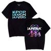 Men T-shirt Fashion KPop Demon Hunters Printed Women T-shirts Tee Shirt Summer Casual Short Sleeve Tops