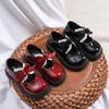 Spring and Autumn New Fashion British Style Girls Soft Sole Comfortable Leather Shoes