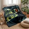 Halo Theme Blanket Soft Flannel Blanket Plush Throw Blanket Cozy Sofa Bed Blanket for Home Decor