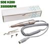 35000RPM Drill Pen SDE H200 Handpiece For All Marathon STRONG 210 Milling Cutters Electric Manicure Machine Handle Tools