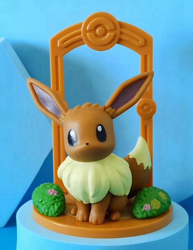 1 Pc Pokemon Eevee Action Figures Evolutionary Form Sylveon Espeon Umbreon Flareon Vaporeon PVC Model Collection Kid Gift Toy