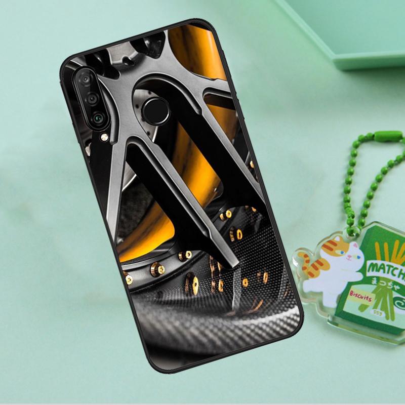 Sports Car Wheel Tire Speed For Huawei Nova 12s 12i 11i 7i 8i 9 10 SE Y91 Y90 Y60 Y70 Y72 Y61 P60 Pro P30 P40 Lite Case