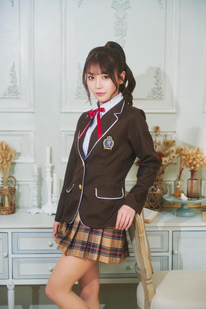 Clearstone GLOWHOLIC Cosplay Halloween Preppy Girl Braun Damen