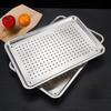 Handun Perforated Stainless Steel Serving Tray
